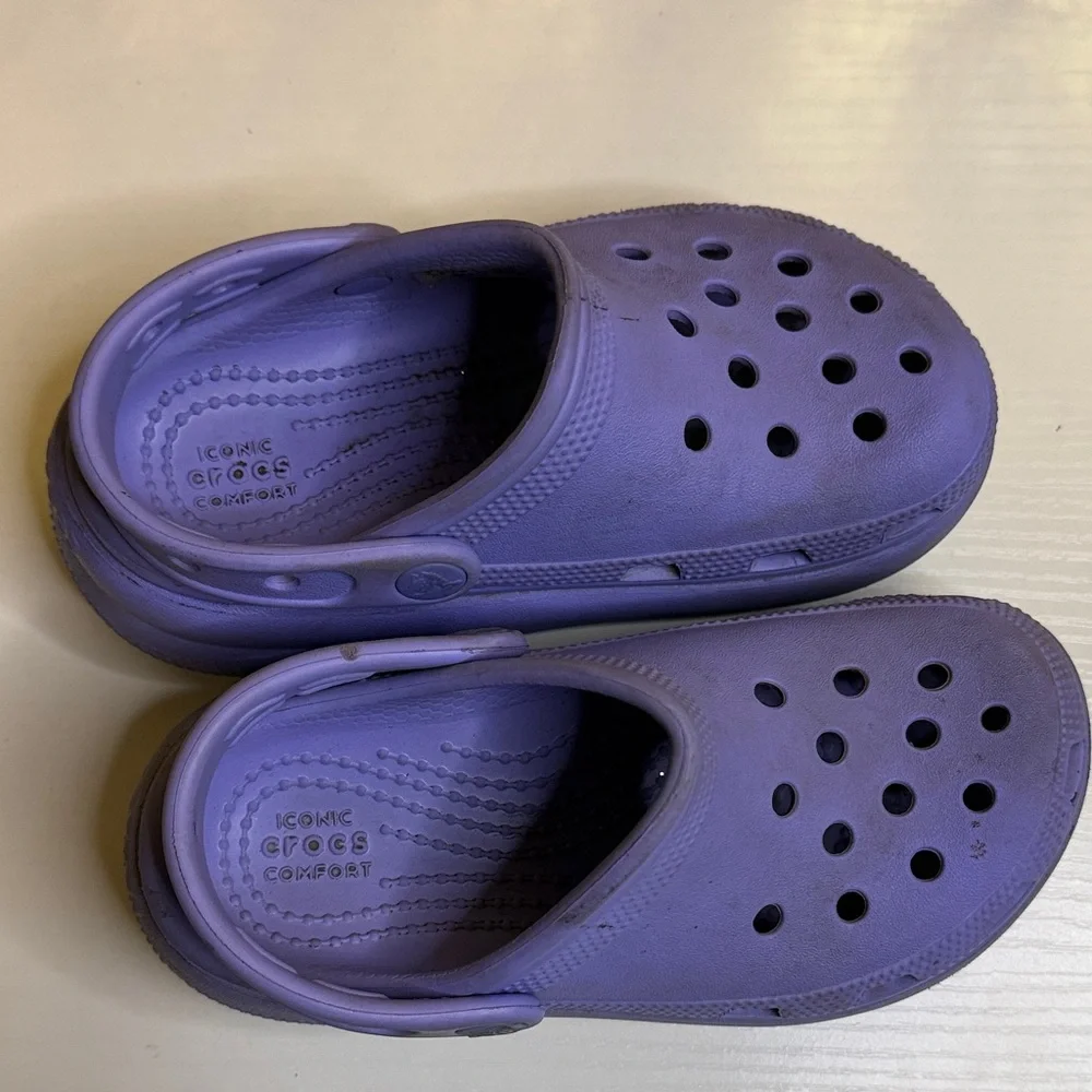 CROCS Platform Classic Lavender Clogs